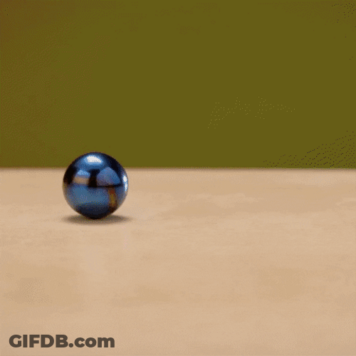 Magnet Balls Attract Repel Demo GIF