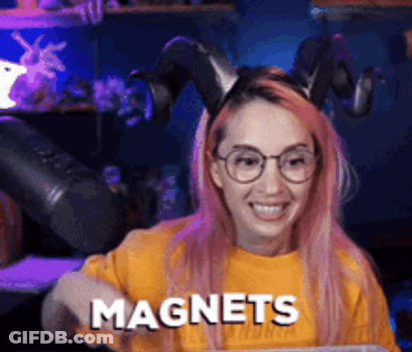 Magnet Headband Horn Meme Hendo Art Streamer GIF