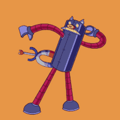 Magnet Robot Mighty Magiswords Cartoon Network GIF