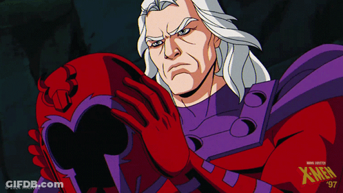 Magneto From X-Men Animated Series GIF