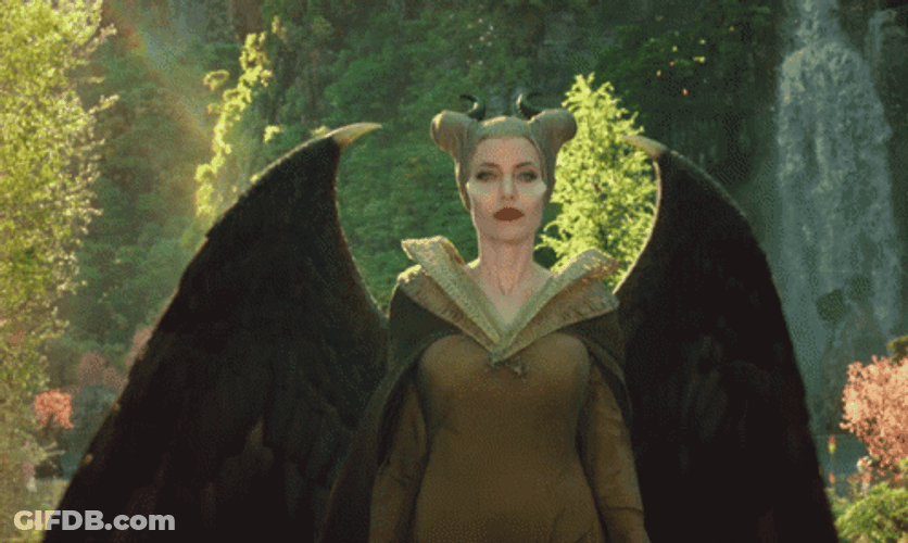 Magnificent Maleficent Fierce Look GIF