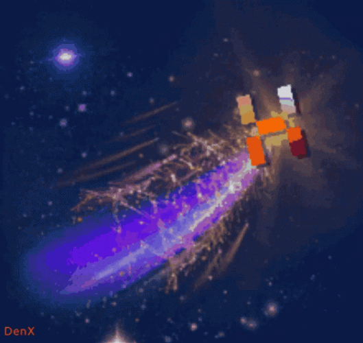 Magnificent Sparkling Animated Stars GIF