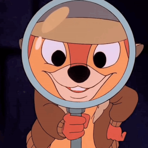 Magnifying Glass Chip Meme GIF