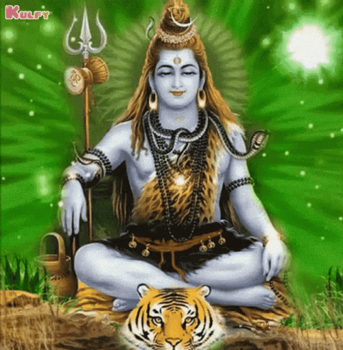 Mahadev Lord Shiva Morning Wishes GIF