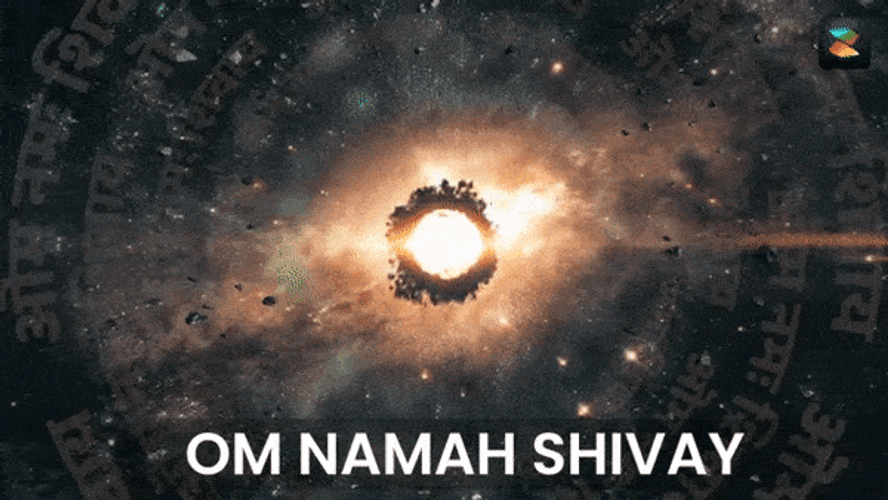 Mahadev Shiva Destroyer Black Hole GIF
