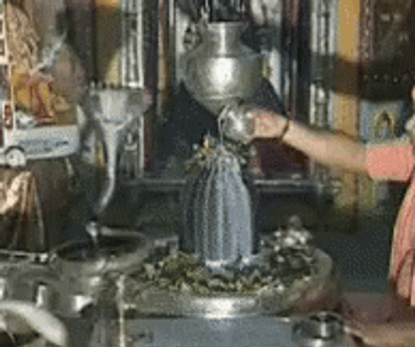 Mahadev Shiva Making Offerings GIF