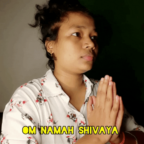 Mahadev Shiva Pray Yoga Meditation GIF