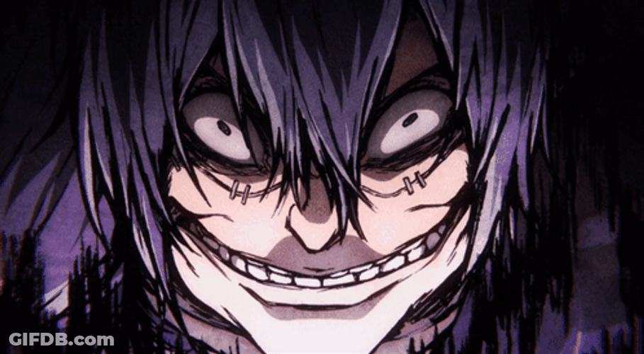 Mahito Scary Look GIF