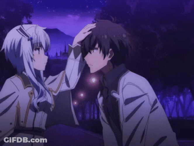 Mahouka KoukOU Head Pat GIF