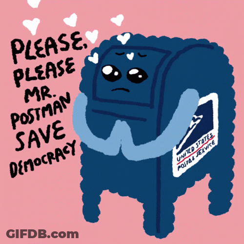 Mailing Box Crying Animated Meme GIF