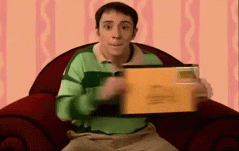 Mailing Dance Steve Burns Blues Clues GIF