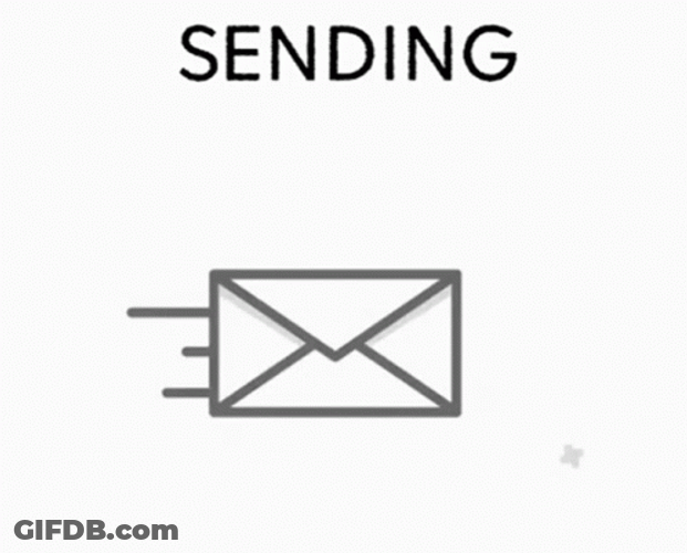 Mailing Delivery Sending Love Letter GIF