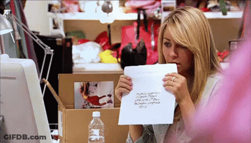 Mailing Envelope The Hills Lauren Conrad GIF