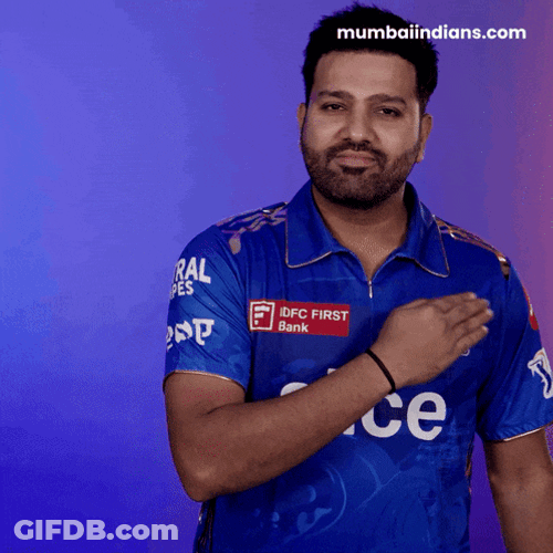 Main Bahadur Hoon Rohit Sharma GIF