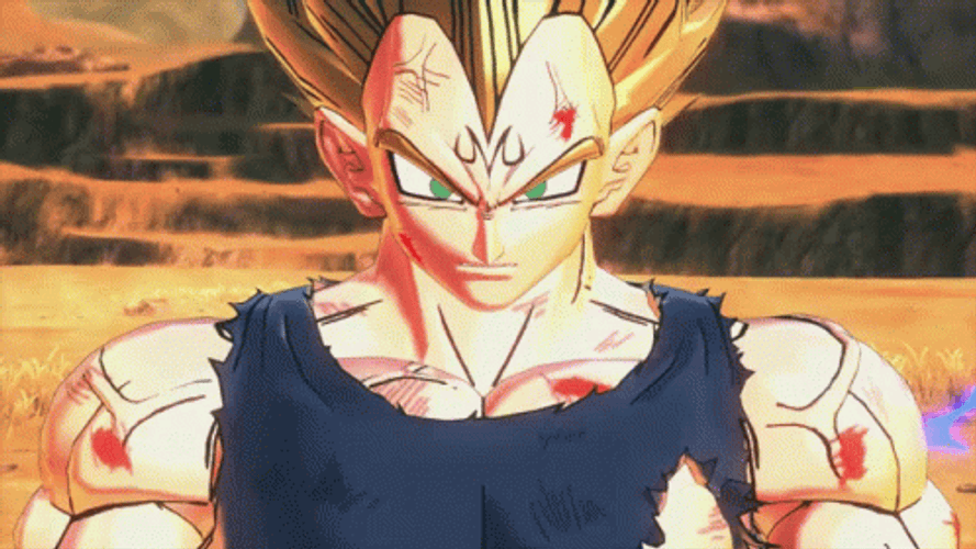 Majin Vegeta In 3D GIF