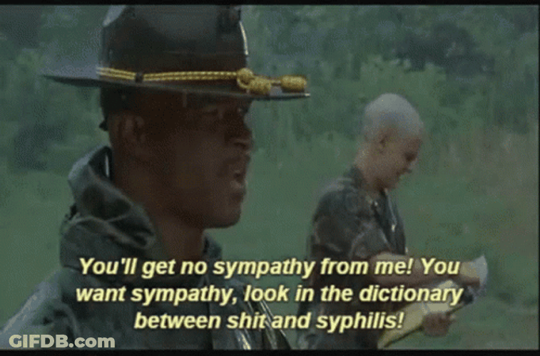 Major Benson Payne Training Speech GIF