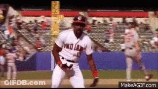 Major League Cleveland Indians GIF
