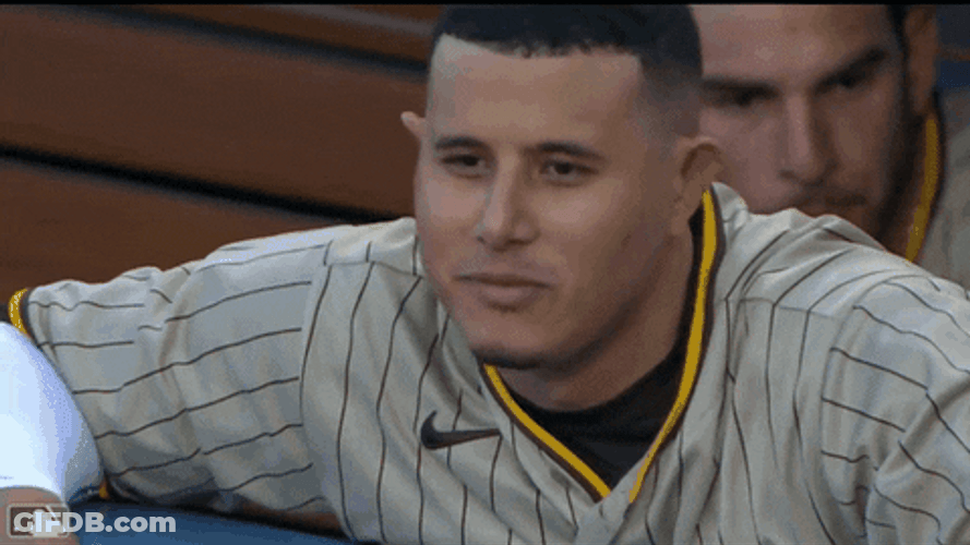 Major League Manny Machado Chewing Gum GIF