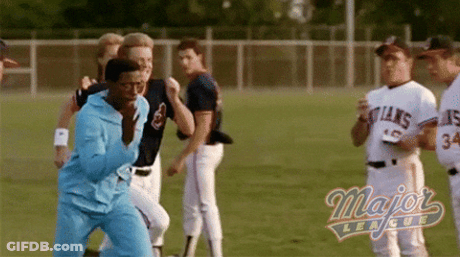 Major League Marbles Running In Blue Suit GIF