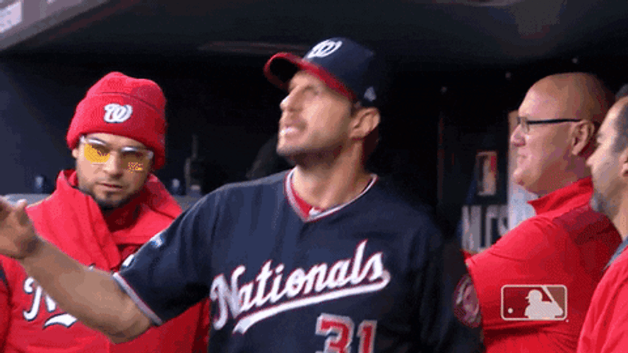 Major League Max Scherzer Baam Clap GIF
