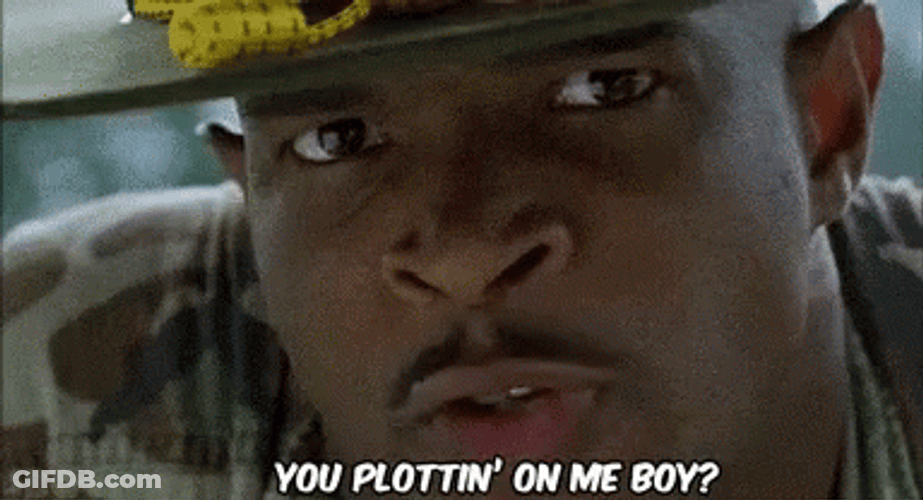 Major Payne Penetrating Eyes Suspicious GIF