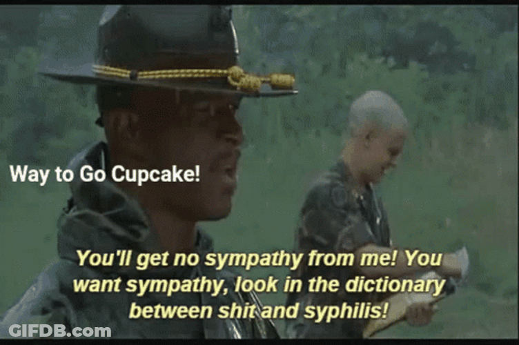 Major Payne Way To Go Cupcake Meme GIF
