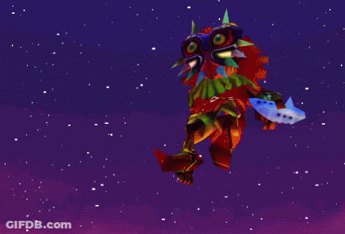 Majoras Mask Zelda GIF