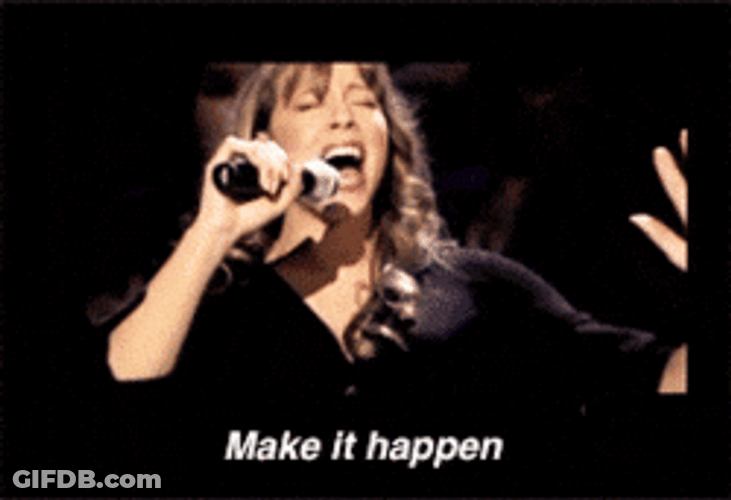 Make It Happen Mariah Carey GIF
