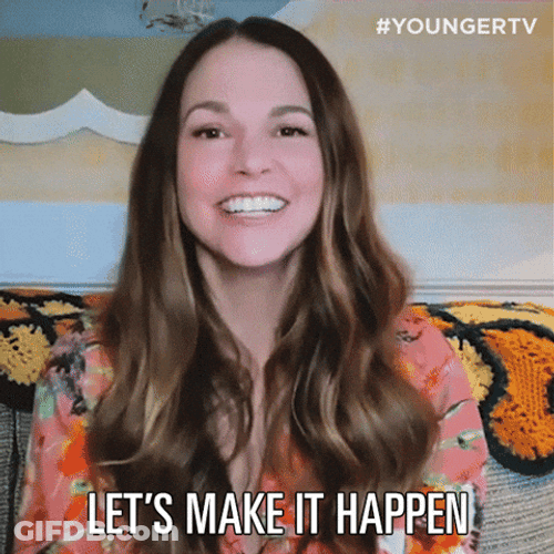 Make It Happen Sutton Foster GIF