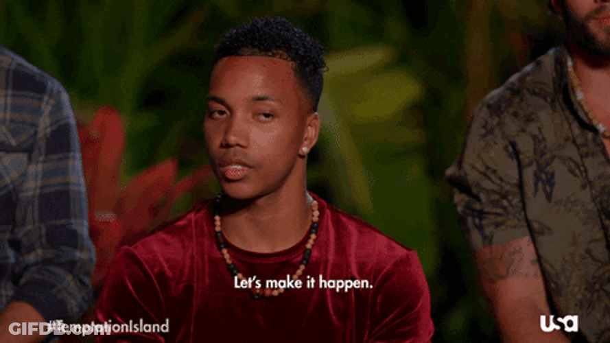 Make It Happen Temptation Island Cast Member GIF