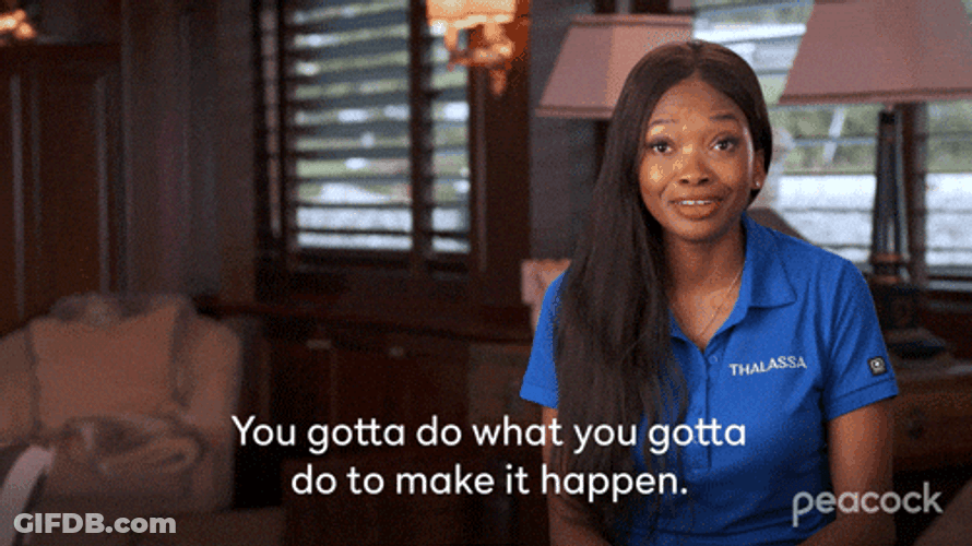 Make It Happen Thalassa Below Deck Down Under GIF