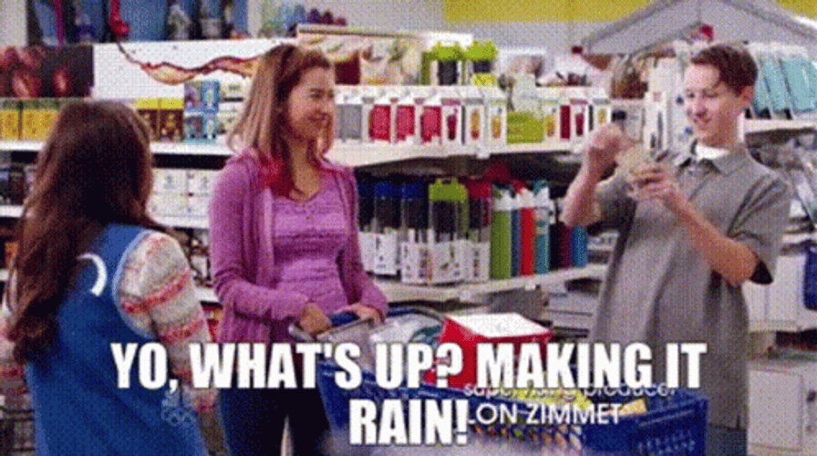 Make It Rain Bo Thompson GIF