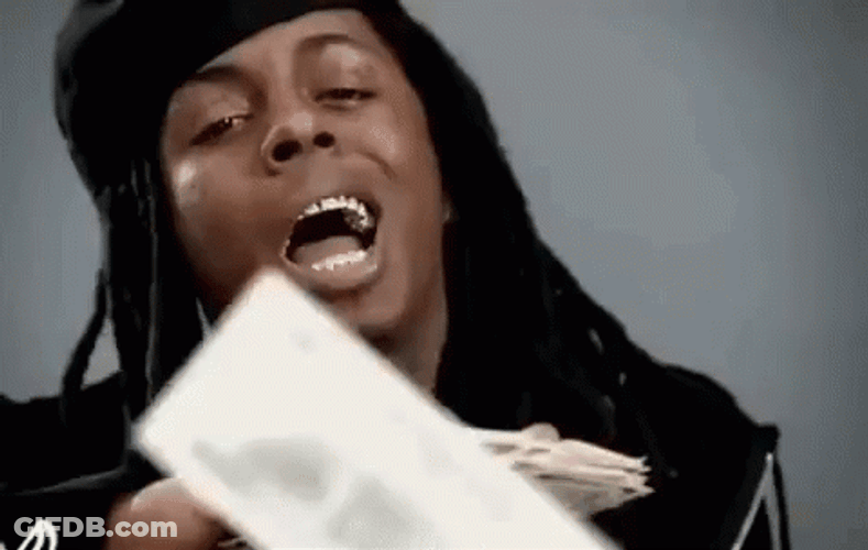 Make It Rain Lil Wayne GIF
