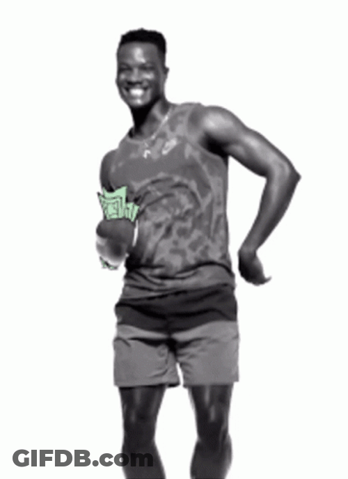 Make It Rain Money Dance GIF