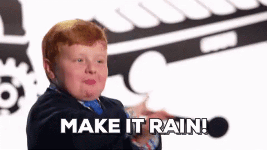 Make It Rain Pay That Man His Money GIF