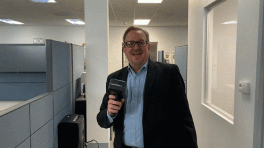 Make It Rain White-Collar Worker GIF