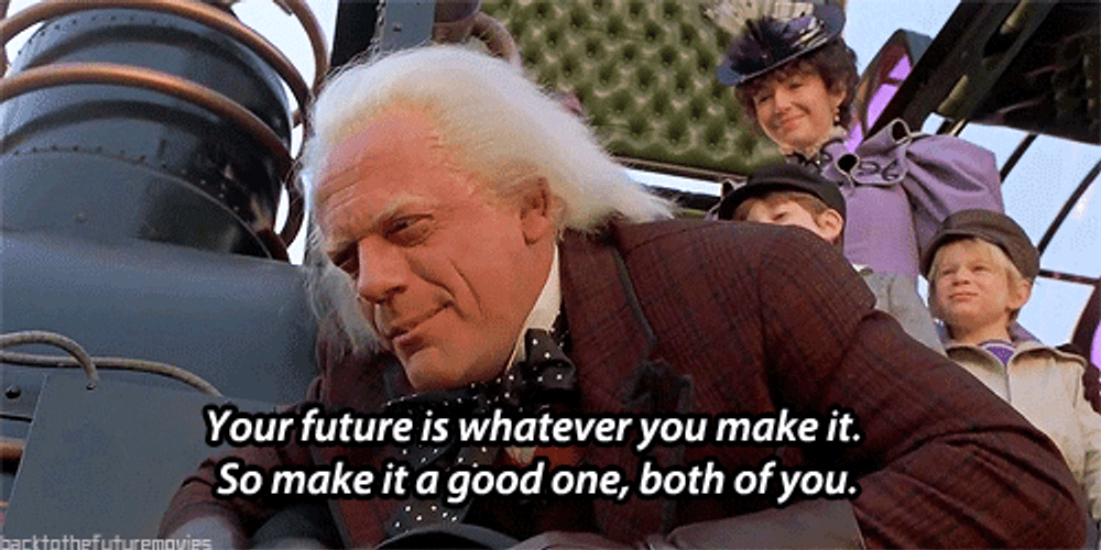Make It So Emmet Brown GIF