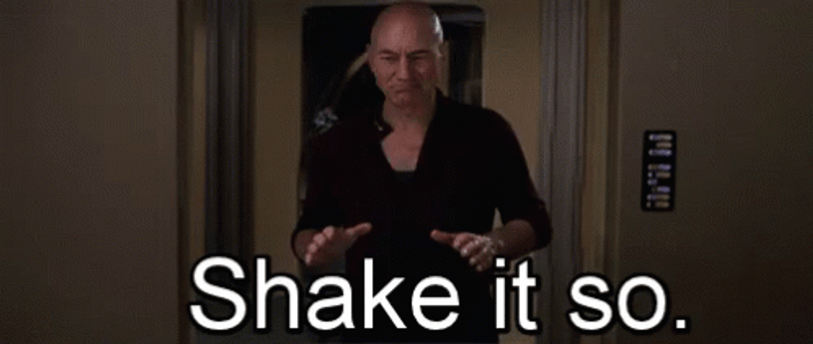 Make It So Patrick Stewart Meme GIF