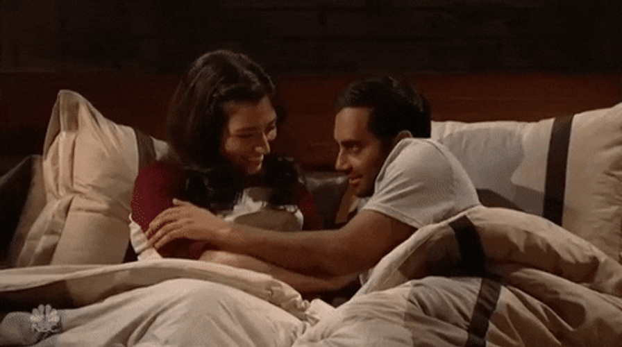 Make Love Aziz Ansari SNL GIF