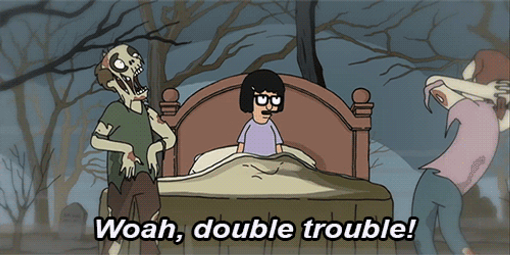 Make Love Tina Belcher Zombies GIF