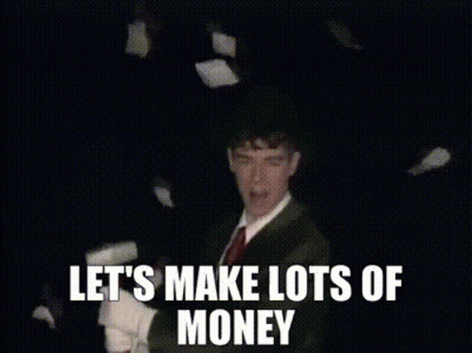 Make Raining Money GIF