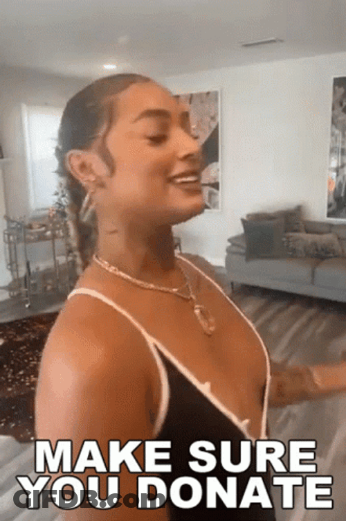 Make Sure You Give Donation GIF