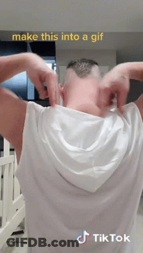Make This Into A GIF Man's Back GIF