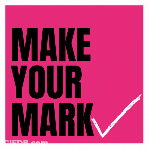 Make Your Mark Check Mark GIF