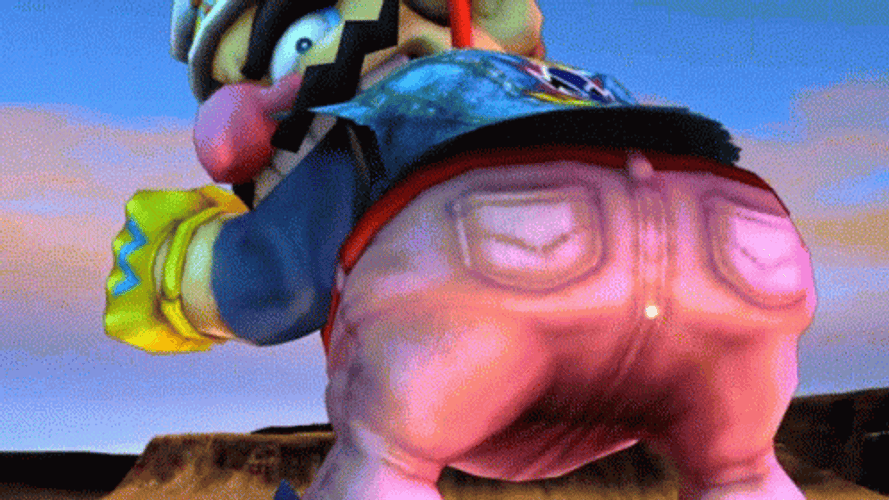 Makeduluxe Wario Smash GIF