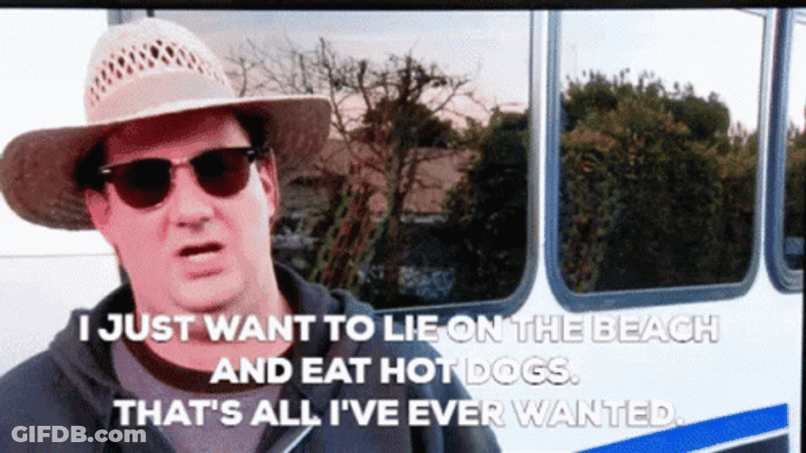 Makes Me Want A Hot Dog That's All I Want GIF