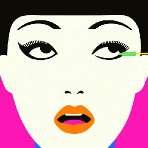 Makeup Fashion Pop Art GIF
