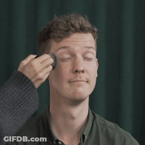 Makeup Foundation Man GIF