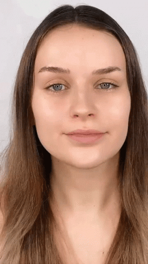 Makeup Transition GIF