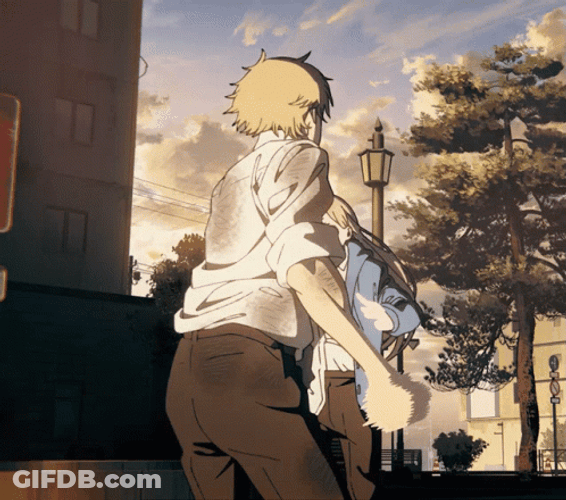 Makima Power Dance Denji GIF